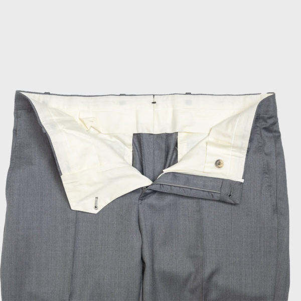 Classic Trousers in Drago S.p.a Wool – Grey