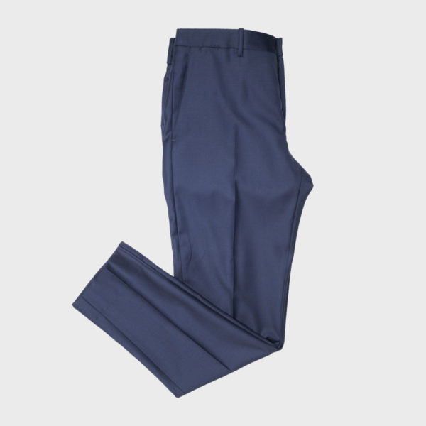 Classic Trousers in Drago S.p.a Wool  – Blue