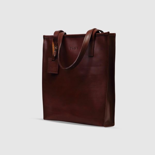 The Dust Tote Bag – Havana Leather