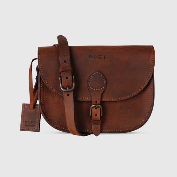 Minimal Shoulder Bag – Classic Brown