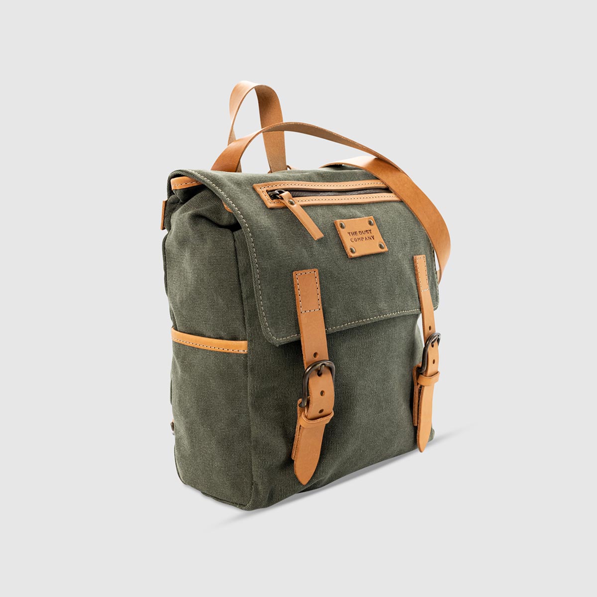 Cotton Explorer Backpack -Green The Dust on sale 2022 2