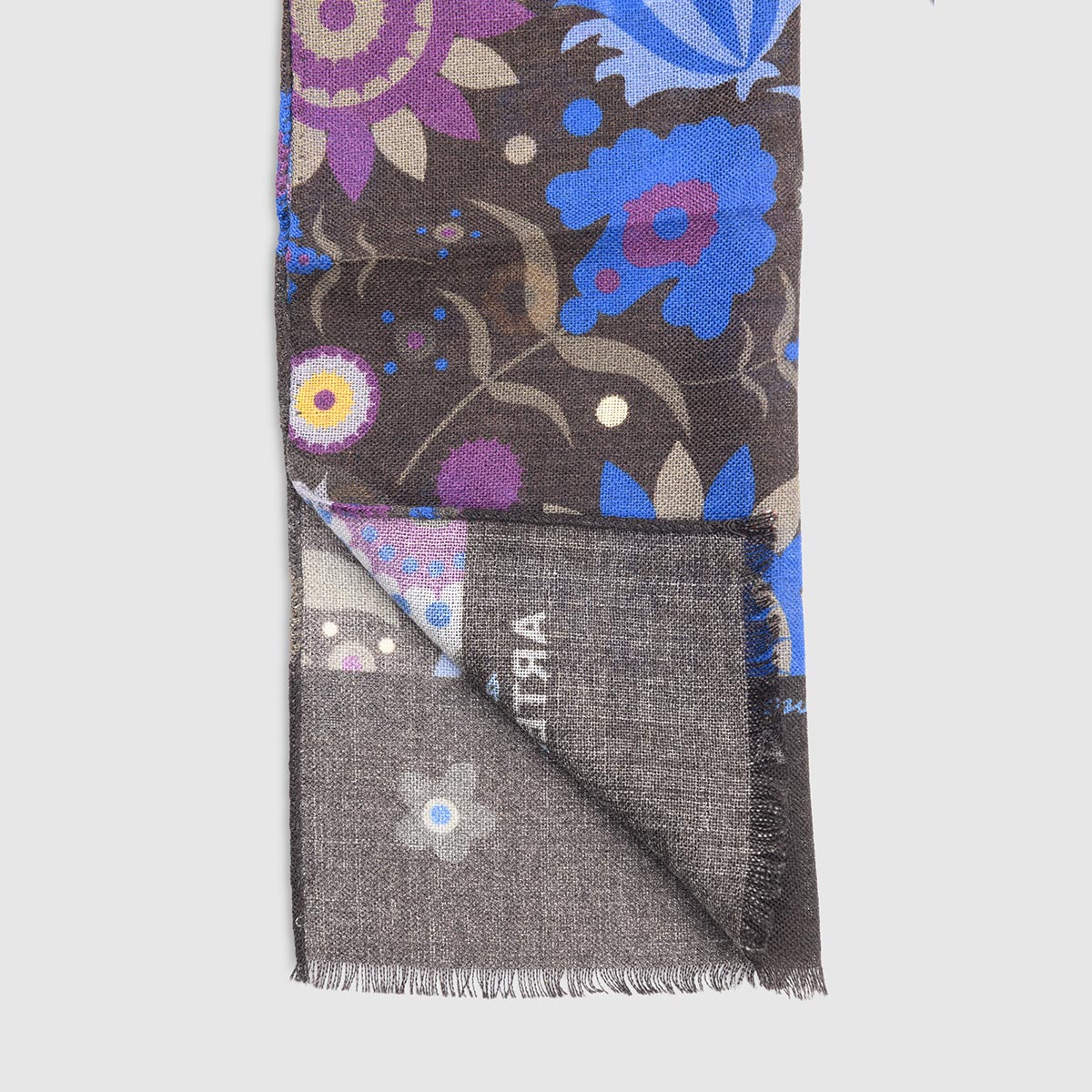 Abstract Floral Wool Scarf Fumagalli 1891 on sale 2022 2