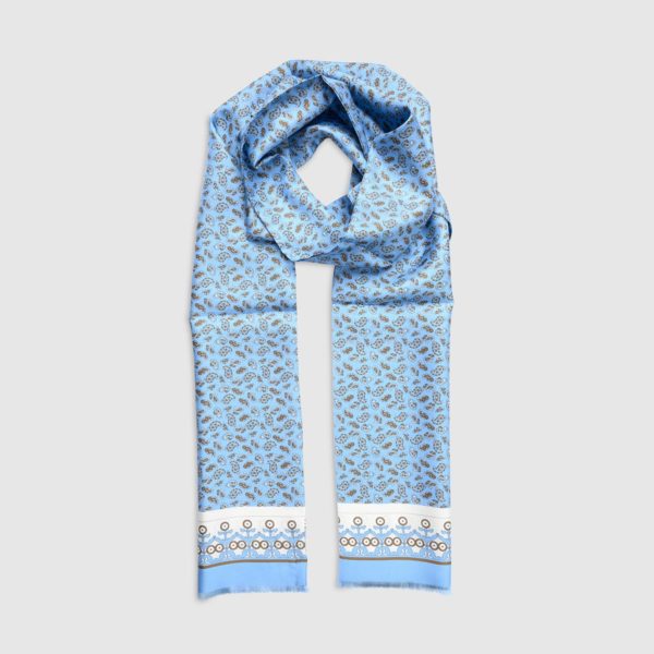 Silk scarf fantasy Kashmir
