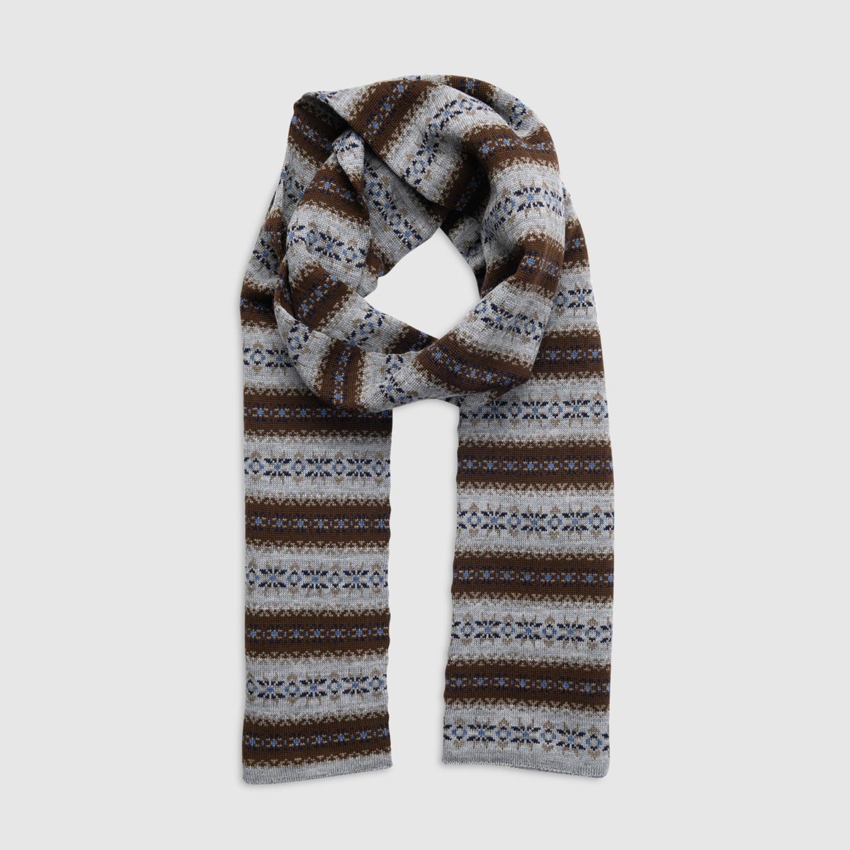 Double Face Wool Barrè Scarf Double Face Wool Barrè Scarf