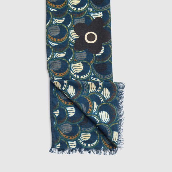 Wool Scarf Abstract Designs