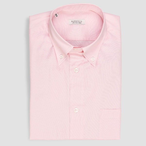 Albini Pink Oxford Cotton Shirt