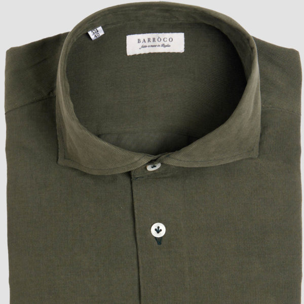 Albini Military Velvet Cotton Shirt